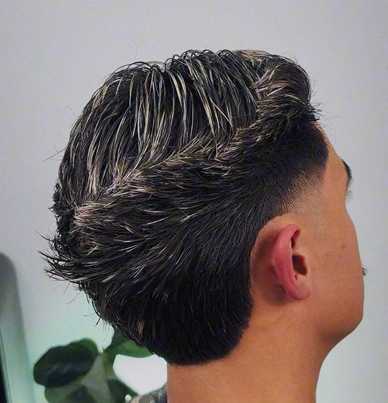 Textured crop with low taper — TKB Studio