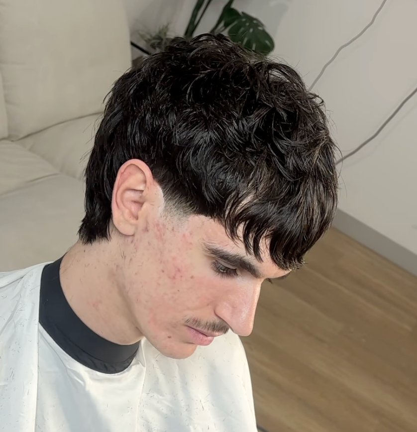 Textured taper with curly top — TKB Studio